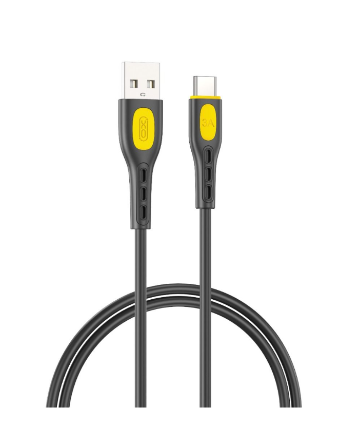 XO NB280 Καλώδιο δεδομένων Type-C 1M 3A Μαύρο