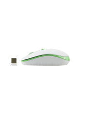 Meetion MT-R547 Ασύρματο Ποντίκι 2.4G Άσπρο & Πράσινο