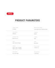 XO PB313 Powerbank 20000mAh Μαύρο