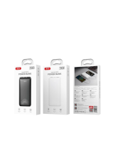 XO PB313 Powerbank 20000mAh Μαύρο