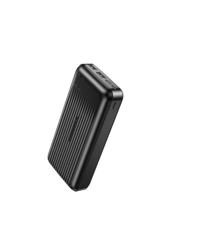 XO PB302 Light Display Power Bank 20000mAh Μαύρο