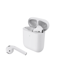 CELEBRAT earphones με θήκη φόρτισης C200 Pro, True Wireless, 13mm, 30/300mAh, λευκά
