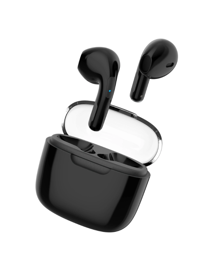 CELEBRAT earphones με θήκη φόρτισης W52, True Wireless, Φ13mm, μαύρα