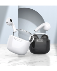 CELEBRAT earphones με θήκη φόρτισης W52, True Wireless, Φ13mm, μαύρα