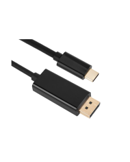 POWERTECH καλώδιο USB-C σε HDMI PTR-0171, 4K/60Hz, 10.2 Gbps, 1m, μαύρo