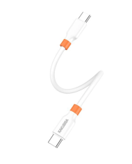 POWERTECH καλώδιο USB-C PTR-0204, PD 60W, 480Mbps, 25cm, μαύρο