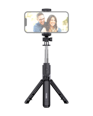 KAKUSIGA selfie stick KSC-1143 με τρίποδο, έως 70cm, Bluetooth, μαύρο