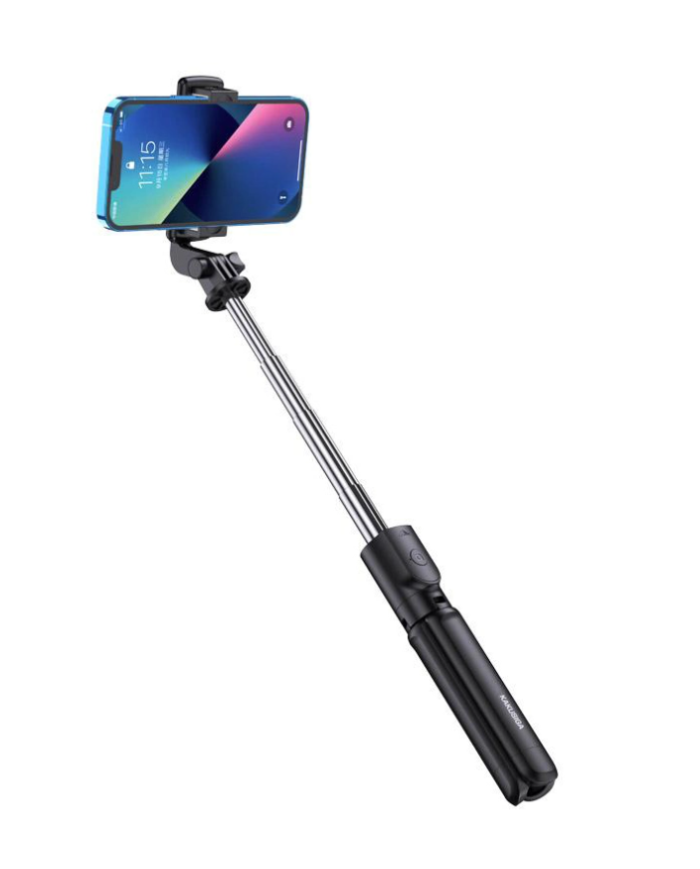 KAKUSIGA selfie stick KSC-1143 με τρίποδο, έως 70cm, Bluetooth, μαύρο