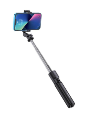 KAKUSIGA selfie stick KSC-1143 με τρίποδο, έως 70cm, Bluetooth, μαύρο
