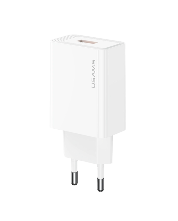 USAMS φορτιστής τοίχου CC324, USB, 18W, λευκός