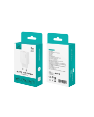USAMS φορτιστής τοίχου CC324, USB, 18W, λευκός