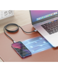 ORICO καλώδιο Lightning σε USB GQA12, 2.4A, 480Mbps, 1m, μαύρο
