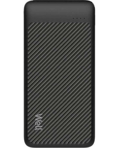 Well Intense 10000mAh Μαύρο Well Intense 10000mAh Μαύρο