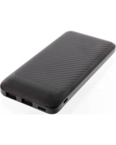 Well Intense 10000mAh Μαύρο Well Intense 10000mAh Μαύρο