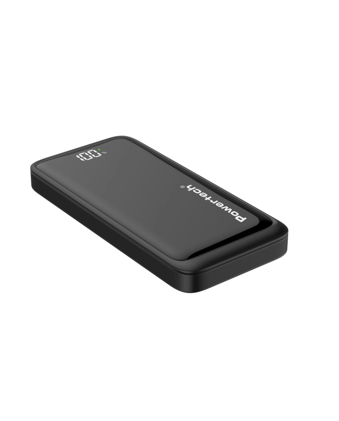 POWERTECH power bank PT-1326 με οθόνη, 10000mAh, 22.5W, μαύρο