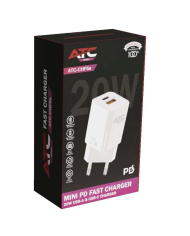 ATC-CHF5a Mini PD Fast Charger 20W Λευκό