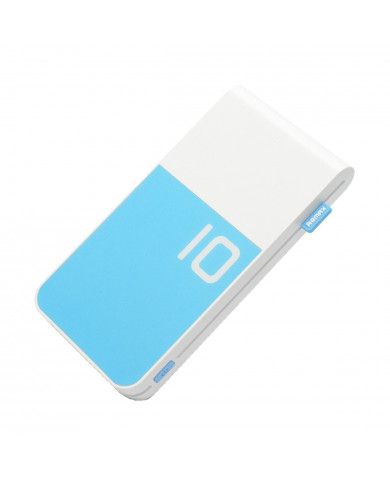 REMAX Colourful Series Power Box 10K 10000mAh Blue+White Power Bank REMAX Colourful Series Power Box 10K 10000mAh Blue+White Power Bank