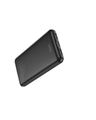 XO PB312 Powerbank 10.000mAh Μαύρο
