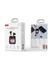 XO X50 Ακουστικά Bluetooth με Λειτουργίες ANC+ENC Dual Mic TWS & Smart LCD Οθόνη