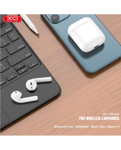 XO T2 Pods Bluetooth Ακουστικά 2ης Γενιάς