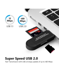 Μετατροπέας USB 2in1 Micro Card Reader