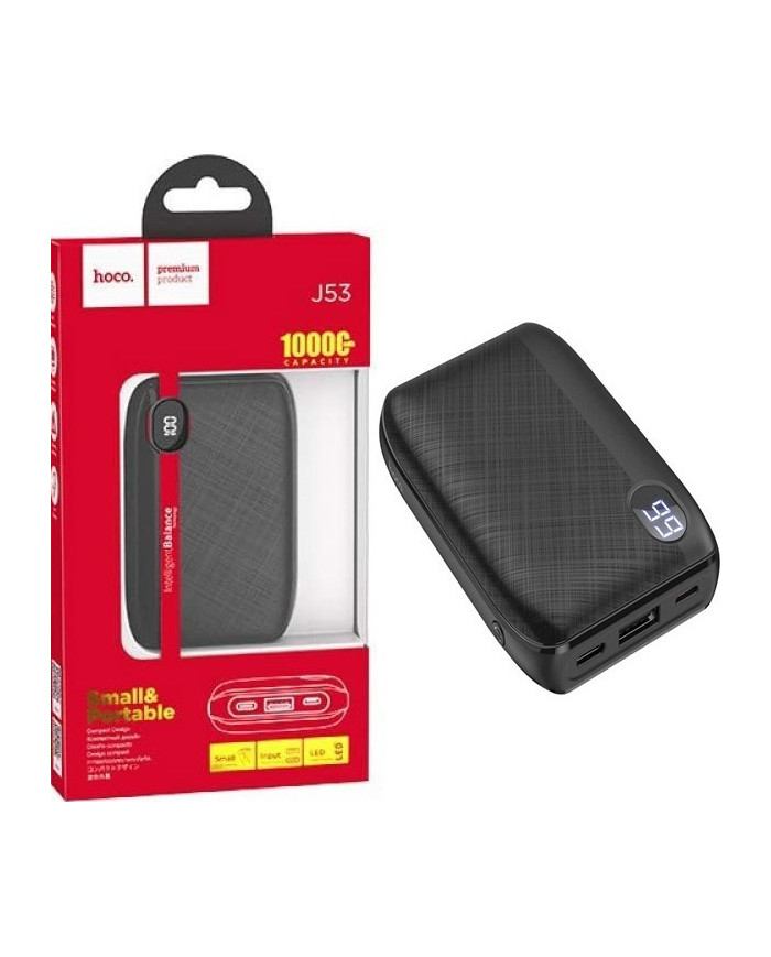 Hoco J53 Exceptional 10000mAh Μαύρο