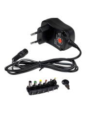 Τροφοδοτικό 12W 12V/1A Switching με 6 κεφαλές