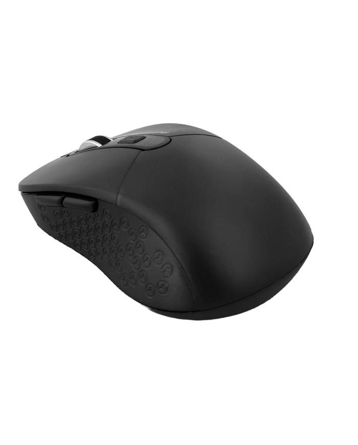 POWERTECH ασύρματο ποντίκι PT-1466, USB δέκτης, έως 1600DPI, μαύρο