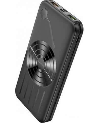 Borofone Power Bank BJ7 Prospect 10000mAh 18W με USB-C Μαύρο Borofone Power Bank BJ7 Prospect 10000mAh 18W με USB-C Μαύρο