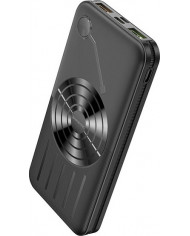 Borofone Power Bank BJ7 Prospect 10000mAh 18W με USB-C Μαύρο