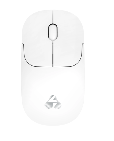 POWERTECH ασύρματο ποντίκι PT-1184, USB δέκτης, 1000DPI, λευκό