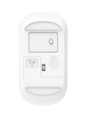 POWERTECH ασύρματο ποντίκι PT-1184, USB δέκτης, 1000DPI, λευκό