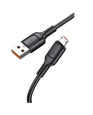 KAKUSIGA καλώδιο micro USB σε USB KSC-805, 2.4A, 480Mbps, 1m, μαύρο