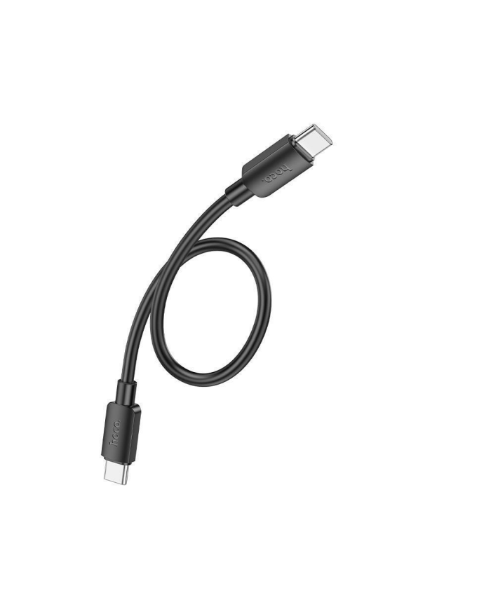 HOCO X96 ΚΑΛΩΔΙΟ ΦΟΡΤΙΣΗΣ ΚΑΙ ΔΕΔΟΜΕΝΩΝ HYPER TYPE-C, 27W, 0.25m, ΜΑΥΡΟ