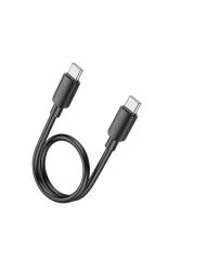 HOCO X96 ΚΑΛΩΔΙΟ ΦΟΡΤΙΣΗΣ ΚΑΙ ΔΕΔΟΜΕΝΩΝ HYPER TYPE-C, 27W, 0.25m, ΜΑΥΡΟ