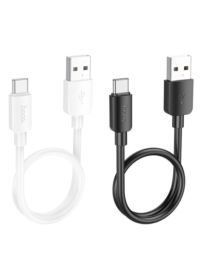 HOCO X96 ΚΑΛΩΔΙΟ ΦΟΡΤΙΣΗΣ ΚΑΙ ΔΕΔΟΜΕΝΩΝ HYPER TYPE-C, 27W, 0.25m, ΜΑΥΡΟ