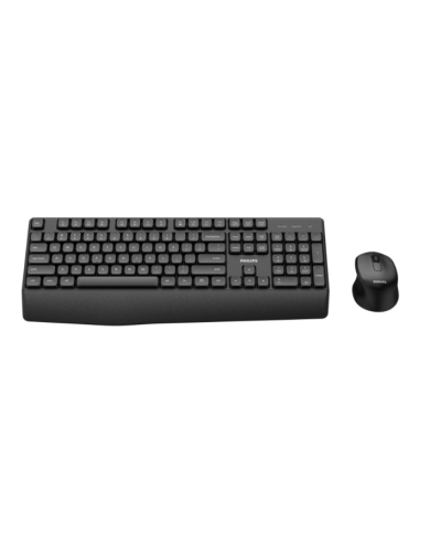PHILIPS SPT6348 ΑΣΥΡΜΑΤΟ ΣΕΤ ΠΛΗΚΤΡΟΛΟΓΙΟ/ΠΟΝΤΙΚΙ, ΜΑΥΡΟ, ΑΓΓΛΙΚΟ