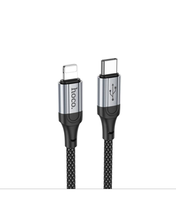 HOCO X102 ΚΑΛΩΔΙΟ ΦΟΡΤΙΣΗΣ PD ΣΕ LIGHTNING, 27W, ΜΑΥΡΟ