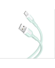 OCO X14 TIMES SPEED TYPE-C CHARGING CABLE 2M ΜΑΥΡΟ