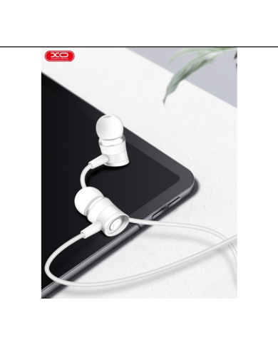 XO EP20 ΑΚΟΥΣΤΙΚΑ HANDSFREE, 3.5mm ΛΕΥΚΟ