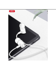 XO EP20 ΑΚΟΥΣΤΙΚΑ HANDSFREE, 3.5mm ΛΕΥΚΟ