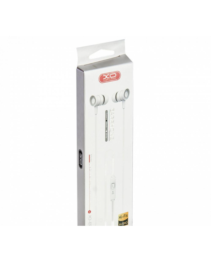XO EP20 ΑΚΟΥΣΤΙΚΑ HANDSFREE, 3.5mm ΛΕΥΚΟ