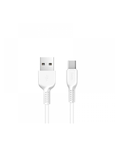 HOCO X20 FLASH ΚΑΛΩΔΙΟ TYPE-C ΦΟΡΤΙΣΗΣ & DATA 3m, ΛΕΥΚΟ