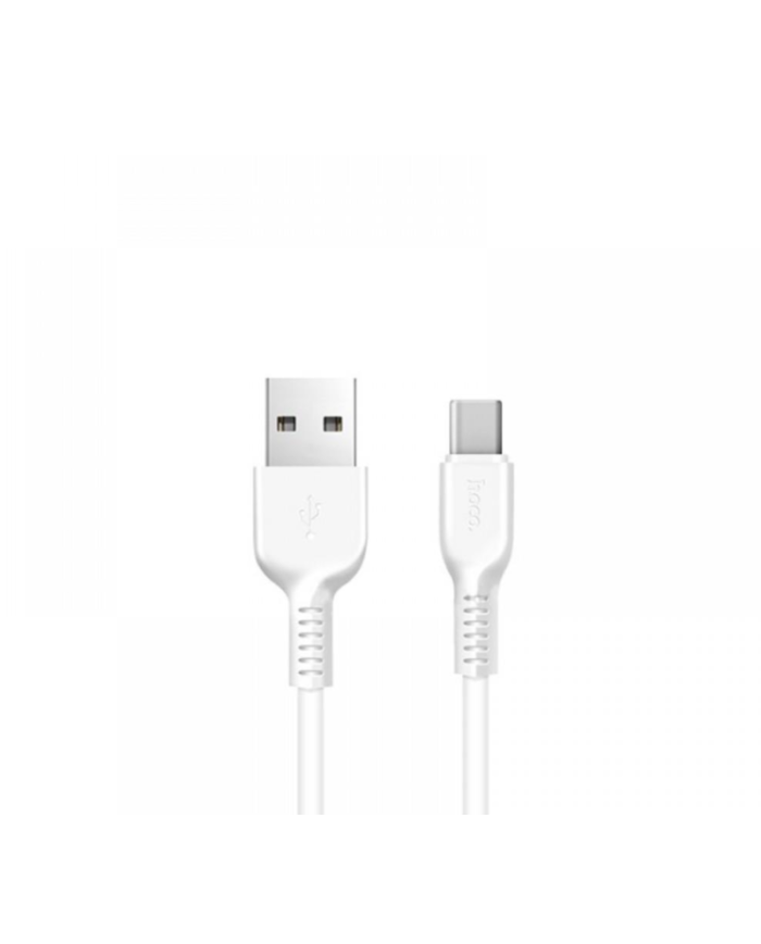 HOCO X20 FLASH ΚΑΛΩΔΙΟ TYPE-C ΦΟΡΤΙΣΗΣ & DATA 3m, ΛΕΥΚΟ