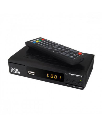 Esperanza αποκ/ποιητής DVB-T/T2 EV104 Esperanza αποκ/ποιητής DVB-T/T2 EV104