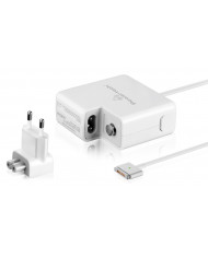 POWERTECH τροφοδοτικό laptop PT-836 για Apple Macbooks, 45W, λευκό