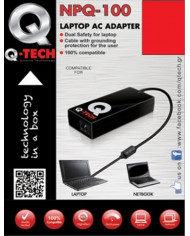 CTECH Notebook Charger CP-0002, Universal, 9 Adaptors, 90W