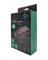 CTECH Notebook Charger CP-0002, Universal, 9 Adaptors, 90W