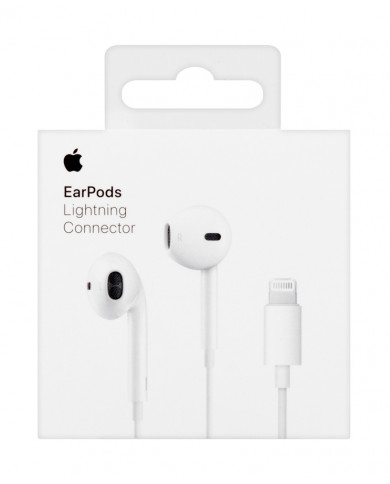 APPLE EarPods με Lightning connector λευκά
