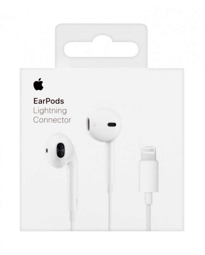 APPLE EarPods με Lightning connector λευκά
